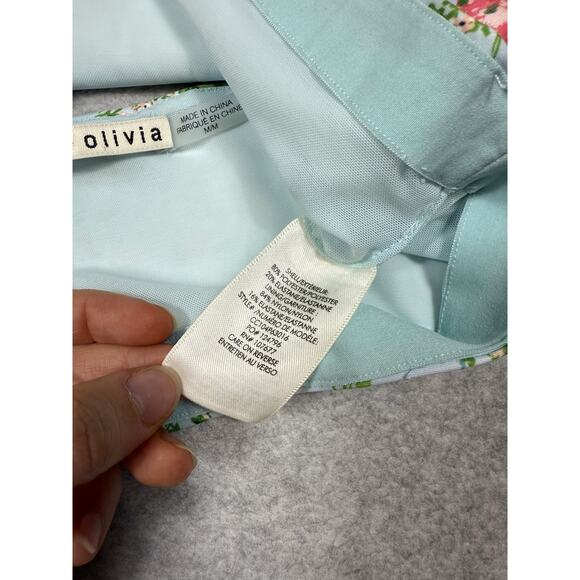 Alice + Olivia Womens Size M Penny Scoop Neck Crop Top - Picture 6 of 6